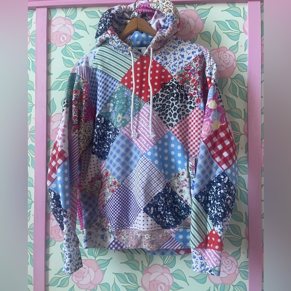 Teddy Fresh Patchwork Hoodie